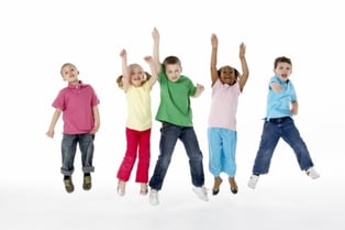 Kids Jumping for Joy over Government Shared Services IVR 
